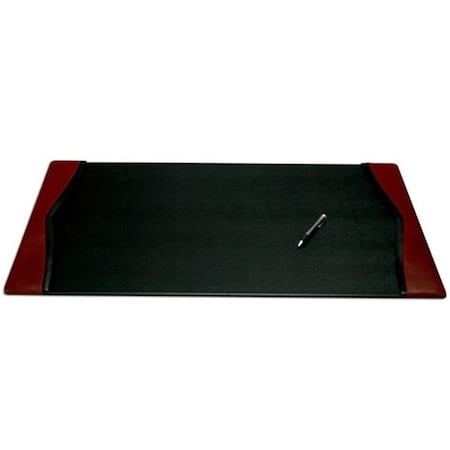 Dacasso Dacasso P7001 Burgundy 34 x 20 Desk Pad with Side-rails P7001